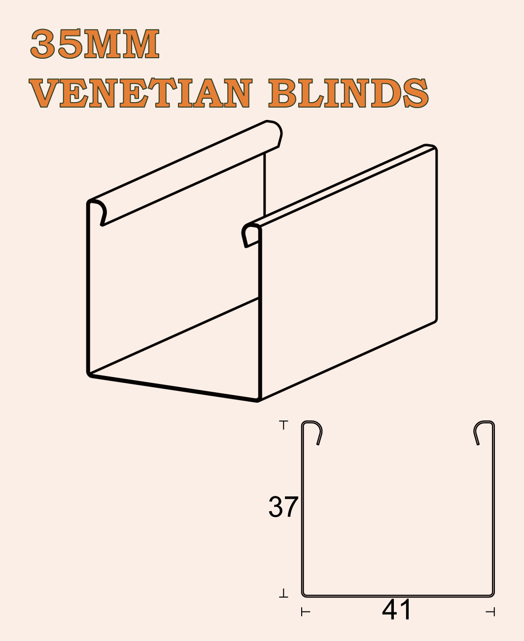 35MM VENETIAN BLINDS